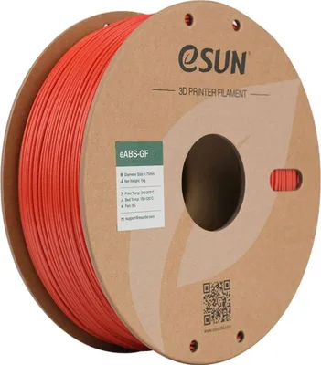 Image de eSUN eABS-GF 1kg rouge