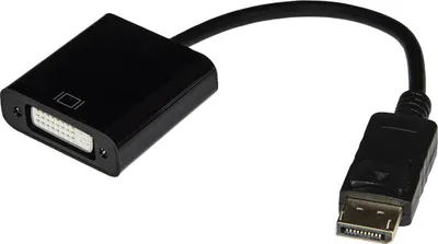Image de Link Accessori LKADAT67 câble vidéo et adaptateur 0,15 m DisplayPort DVI-I Noir