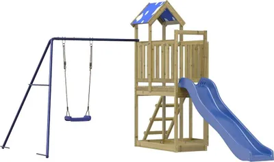 Produktbild von vidaXL Spielturm Imprägniertes Kiefernholz
