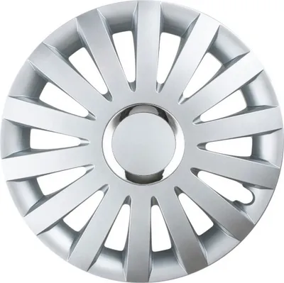 Produktbild von 4x 13" Zoll Radkappen Silber Radzierblenden Radblenden SAIL 13 LEOPLAST