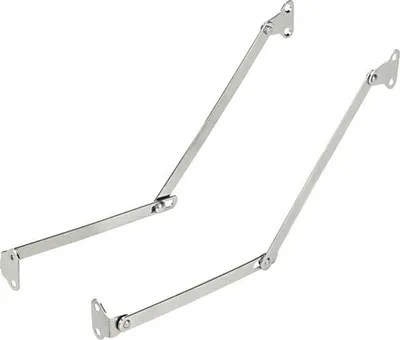 Produktbild von Hettich Klappenhalter ohne Arretierung 250 mm, Öffnungswinkel 90°, 2 Stück