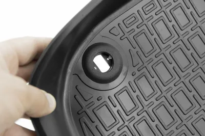 Image de Tapis De Sol En Caoutchouc TPE Pour Kia Sportage NQ5 Depuis 2022 4pcs, Système de Fixation Bord Haut Noir Antidérapant Toutes Saisons
