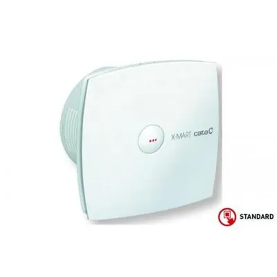 Produktbild von CATA X-MART 12 MATIC, Weiß, Zimmerdecke, Wand, Kunststoff, 40 dB, 2450 RPM, 12 cm