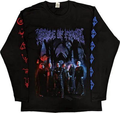 Obrázok produktu pre Cradle Of Filth - Tričko "Existence" pre mužov/dámy Uni s dlhým rukávom RO4686 (S) (Black)