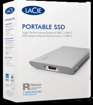 Obrázok produktu pre LaCie Portable SSD STKS2000400 - SSD disk - 2 TB - externý (tragbar)