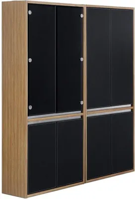 Immagine prodotto di Grande armadio in legno dai colori naturali per uno stile elegante