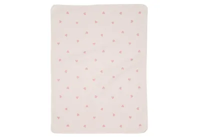 Produktbild von Babydecke Herzen Farbe Rosa 90x70cm von David Fussenegger