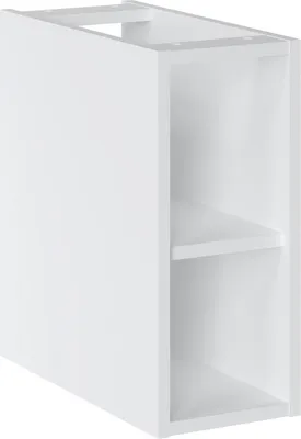 Obrázek produktu pro Koupelnová skříňka pod desku 20 cm bílá otevřená police MDF 47x44,5