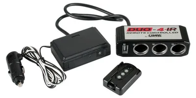 Image de Duo-4, prise de courant triple, USB, télécommande, 24V