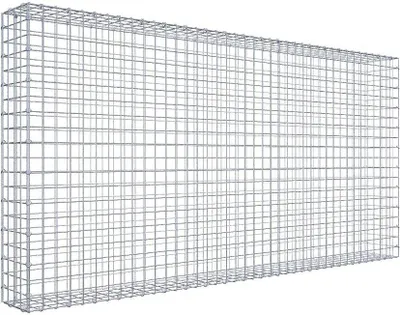 Produktbild von Gabione 200 cm x 100 cm x 20 cm (L x H x T), Maschenweite 5 cm x 5 cm, C-Ring