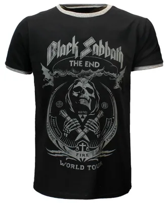 Immagine prodotto di Maglietta con maniche a smalto dei Black Sabbath "The End World Tour" - L