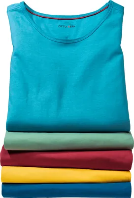 Produktbild von Otto Kern 5er Pack Herren Tanktops, aus reiner Baumwolle