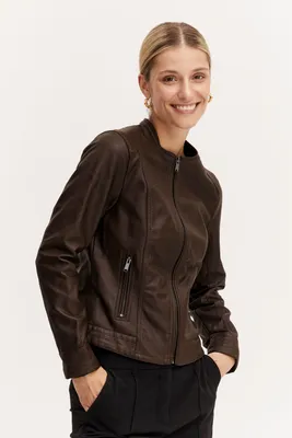Obrázek produktu pro b.young BYACOM JACKET Dámská bunda Bunda z umělé kůže 20809396
