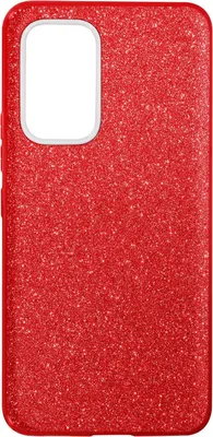 Produktbild von Avizar, Glitzer-Handyhülle für Samsung Galaxy A53 5G, Rot