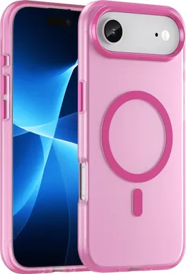 Produktbild von Mobigear Shockproof iPhone Air MagSafe Hülle Hardcase Backcover - Pink