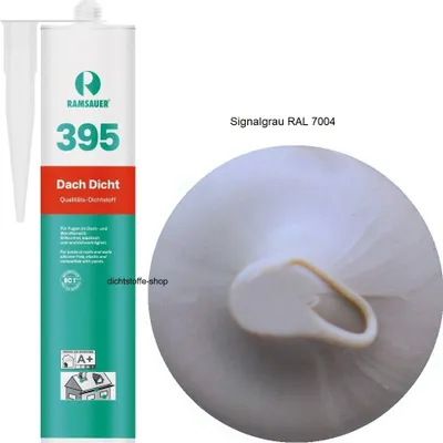 Produktbild von Ramsauer 395 Dach Dicht 1K Hybrid Dichtstoff 310ml Kartusche Signalgrau RAL 7004