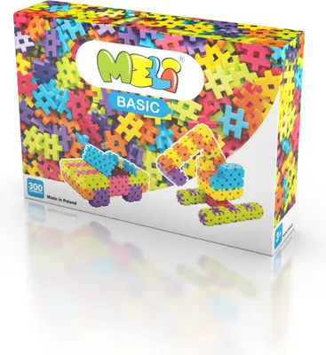 Produktbild von Meli Podstawowe klocki konstrukcyjne 300 szt.