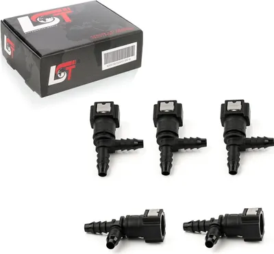 Produktbild von 5x Schnellverschluss Kraftstoffleitung Kupplung T-Stück 7,89x6mm für BMW MINI