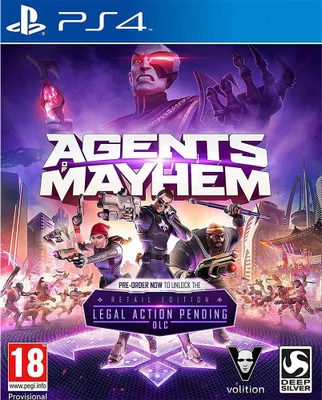 Produktbild von Deep Silver Agents of Mayhem - Retail Edition, PlayStation 4, M (Reif)