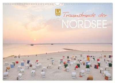Produktbild von Traumstrände der Nordsee (Wandkalender 2027 DIN A3 quer), CALVENDO Monatskalender
