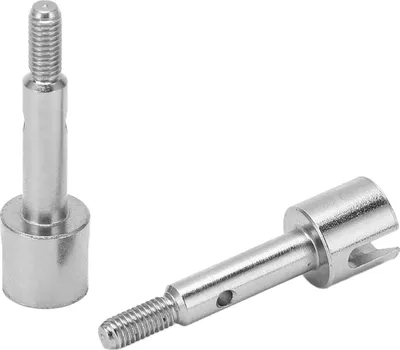 Zdjęcie produktu dla 1 para części zamiennych RC ze stali nierdzewnej na tylną oś do samochodów WLtoys 144001 144002 124018 124019 124017 124016 1/14