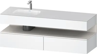 Produktbild von DURAVIT QA4795084180000 QTG EWT KWTU 1600 Wß Hgl. Be
