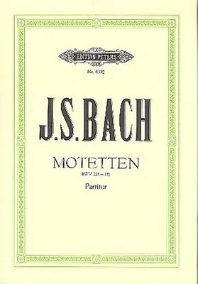 Obrázok produktu pre Motetá BWV 225-231