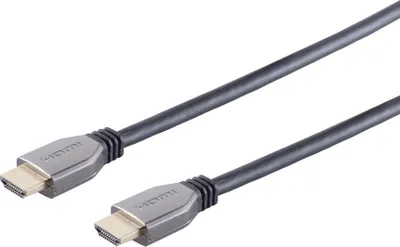 Produktbild von Ultra HDMI Kabel, 10K, Metall, schwarz, 2m