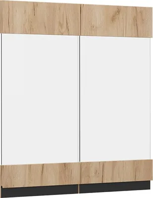 Produktbild von Küchenfront Vicco R-Line Goldkraft Eiche 59.2 x 59 cm Möbelfront für den Hängeglasschrank, Model 39475