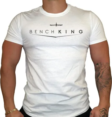 Produktbild von Sport-Knight® Herren Fitness T-Shirt "Bench King"