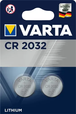 Produktbild von VARTA Lithium Knopfzelle Professional Electronics CR2032 2 Knopfzellen