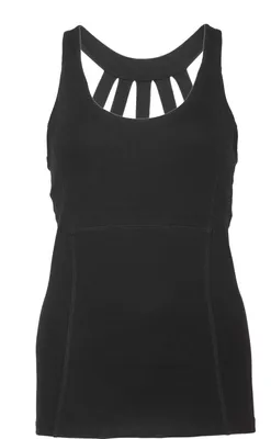 Produktbild von Yamadhi Yoga String Top, Baumwolle, Schwarz