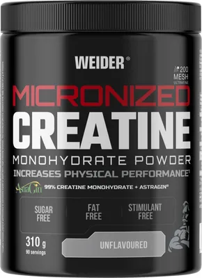 Produktbild von Weider Micronized Creatine Monohydrate + AstraGin (310g) Unflavoured - Kreatin - Kreatin-Monohydrat