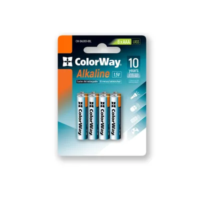 Immagine prodotto di ColourWay Batterie alcaline di potenza 8 pezzi AAA