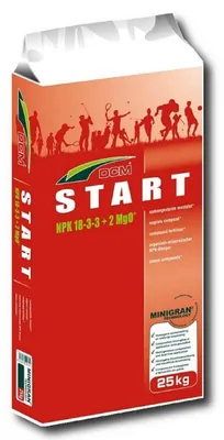 Produktbild von Cuxin DCM Rasendünger START 25 kg Rasen und Sportflächen im Frühjahr