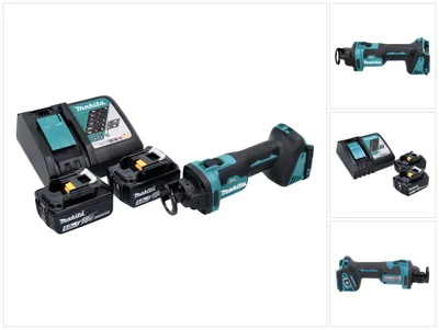 Produktbild von Makita DCO 181 RT Akku Rotationsschneider 18 V 32000 U/min Brushless + 2x Akku 5,0 Ah + Ladegerät