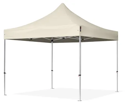 Immagine prodotto di TOOLPORT 3x3m gazebo pieghevole PES, PROFESSIONAL alluminio, crema