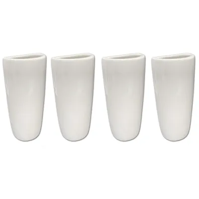 Produktbild von 4er Set Luftbefeuchter Keramik Raumbefeuchter 350ml Heizkörper Verdampfer Wasserverdunster Inkl. Duftöl Verdunster für Heizung