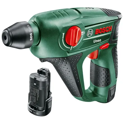 Produktbild von Akku-Bohrhammer Uneo. mit 2 x PBA 10.8 V 2.0 Ah O-A