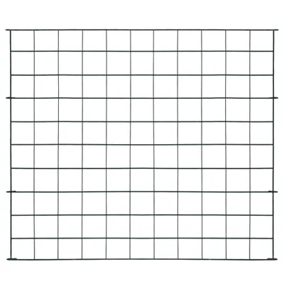 Produktbild von vidaXL Gartenzaun Set 77,5x64 cm Grün