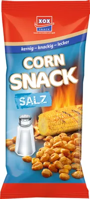 Obrázek produktu pro XOX Kukuřičný snack se solí křupavý, lehké chuti a vzdušný 140g