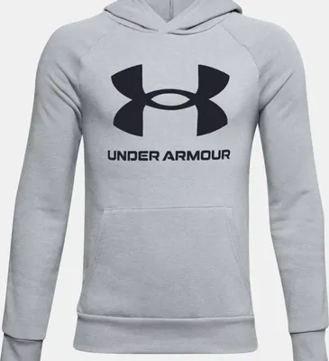 Produktbild von Under Armour Rival Fleece Hoodie-Grau 1357585-011__YSM