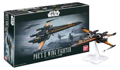 Zdjęcie produktu dla Revell BANDAI Myśliwiec X-Wing Poe'a 1:72