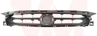Produktbild von VAN WEZEL 2749510 Kühlergrill Frontgrill für MAZDA 2 Schrägheck (DL, DJ) Dunkelgrau Rauchgrau