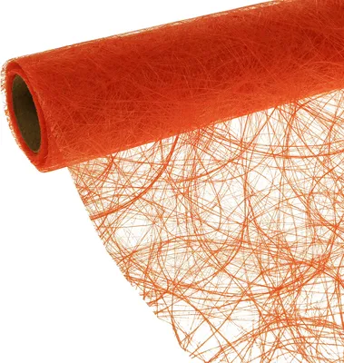 Produktbild von SIZOWEB® Vlies Dekorolle Tischläufer Tischband 30cm/5m Orange