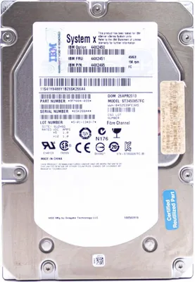 Obrázok produktu pre Pevný disk Seagate Cheetah 3,5" – kapacita 450 GB – interný – SATA – 15 000 ot./min – vyrovnávacia pamäť 16 MB – Hot-Swap