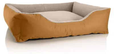 Produktbild von BedDog Hundebett Teddy, Hundesofa aus Cordura und Microfaser-Velours, waschbares