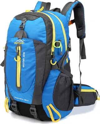 Zdjęcie produktu dla lekki plecak turystyczny 40L, wielofunkcyjny wodoodporny plecak trekkingowy na wycieczki rowerowe, wspinaczkę i sporty na świeżym powietrzu