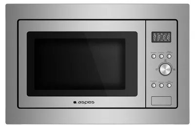 Magnetron 20L 700W mit Grill, 8 Programmen, Edelstahl