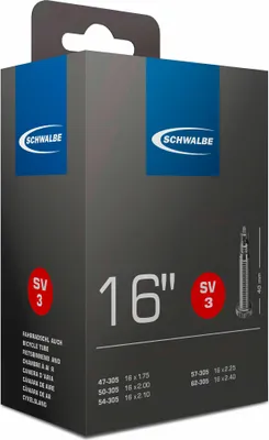 Obrázok produktu pre Schwalbe 16 FV3 47/62-305 Ek 40mm 115g 47-62 mm 115.0 40.0 Galuskový Duša